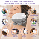 Massageador de Cabeça Multifuncional com Luz Vermelha - Impermeável