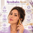 Escova Facial para Drenagem, Estimulação de Colágeno e Esfoliação Lifting Contorno Skincare