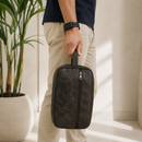 Bolsa Necessaire para Viagem de Couro Organizadora Bolsa Executivo