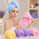 Toalha Antifrizz de Microfibra Para Cabelo Clean Hair