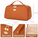 Necessaire De Viagem Premium Em Couro PU Design Sofisticado e Impermeável ATP41