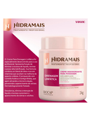 Creme Hidramais para Massagem Drenagem Linfática 1kg hidratante reduz celulite redução de medidas varizes loção corpo