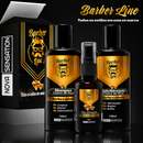 KIT CHEIRO DE RICO BARBER LINE - BALM, SHAMPOO E ÓLEO HIDRATANTE + MÁQUINA DE BARBEAR