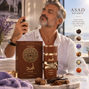 Perfume Árabe Masculino Asad Sara Bourbon Eau De Parfum 100ML